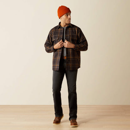 Hawthorn Retro Shirt Jacket Ariat Sale|Men