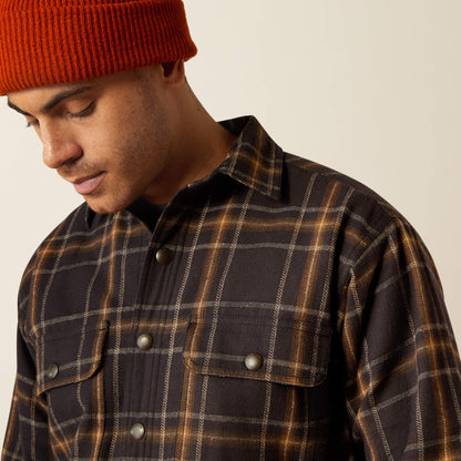 Hawthorn Retro Shirt Jacket Ariat Sale|Men