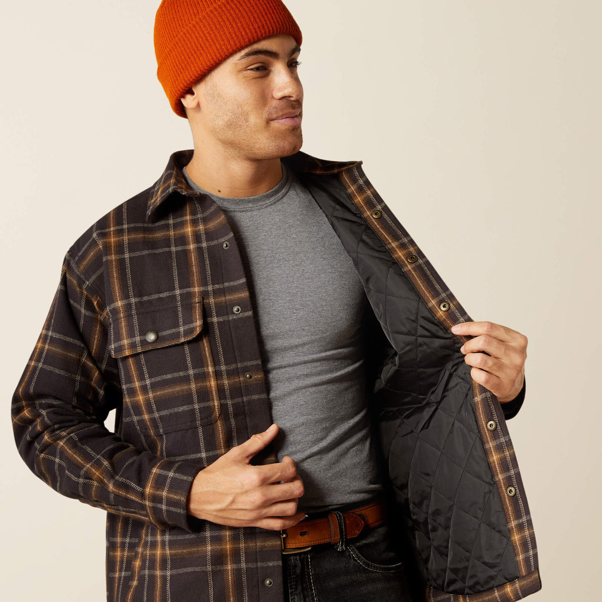 Hawthorn Retro Shirt Jacket Ariat Sale|Men