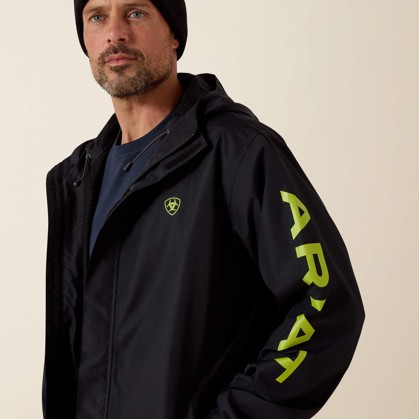 Rebar Stormshell Logo Waterproof Jacket Ariat Sale|Men|Work