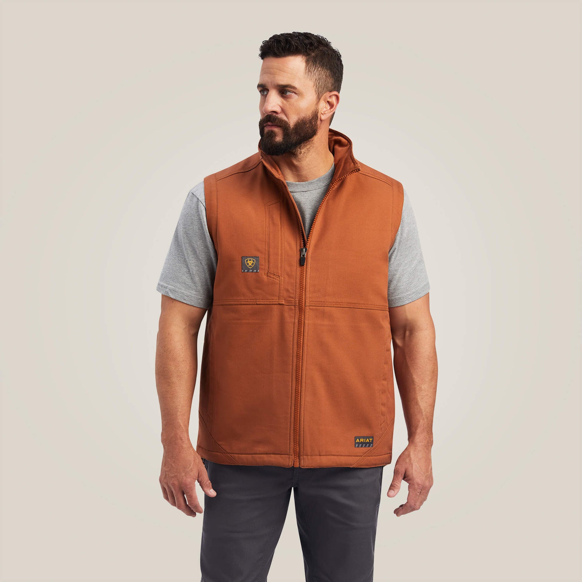 Rebar DuraCanvas Vest Ariat Sale|Men|Work