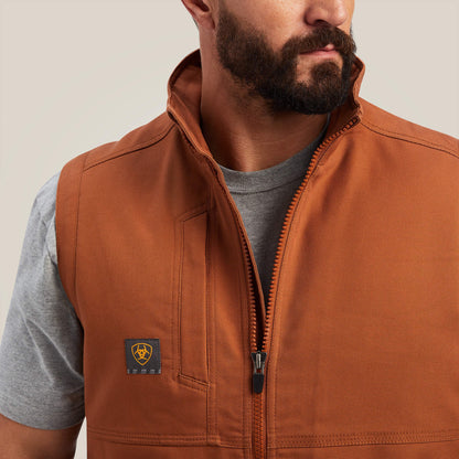 Rebar DuraCanvas Vest Ariat Sale|Men|Work