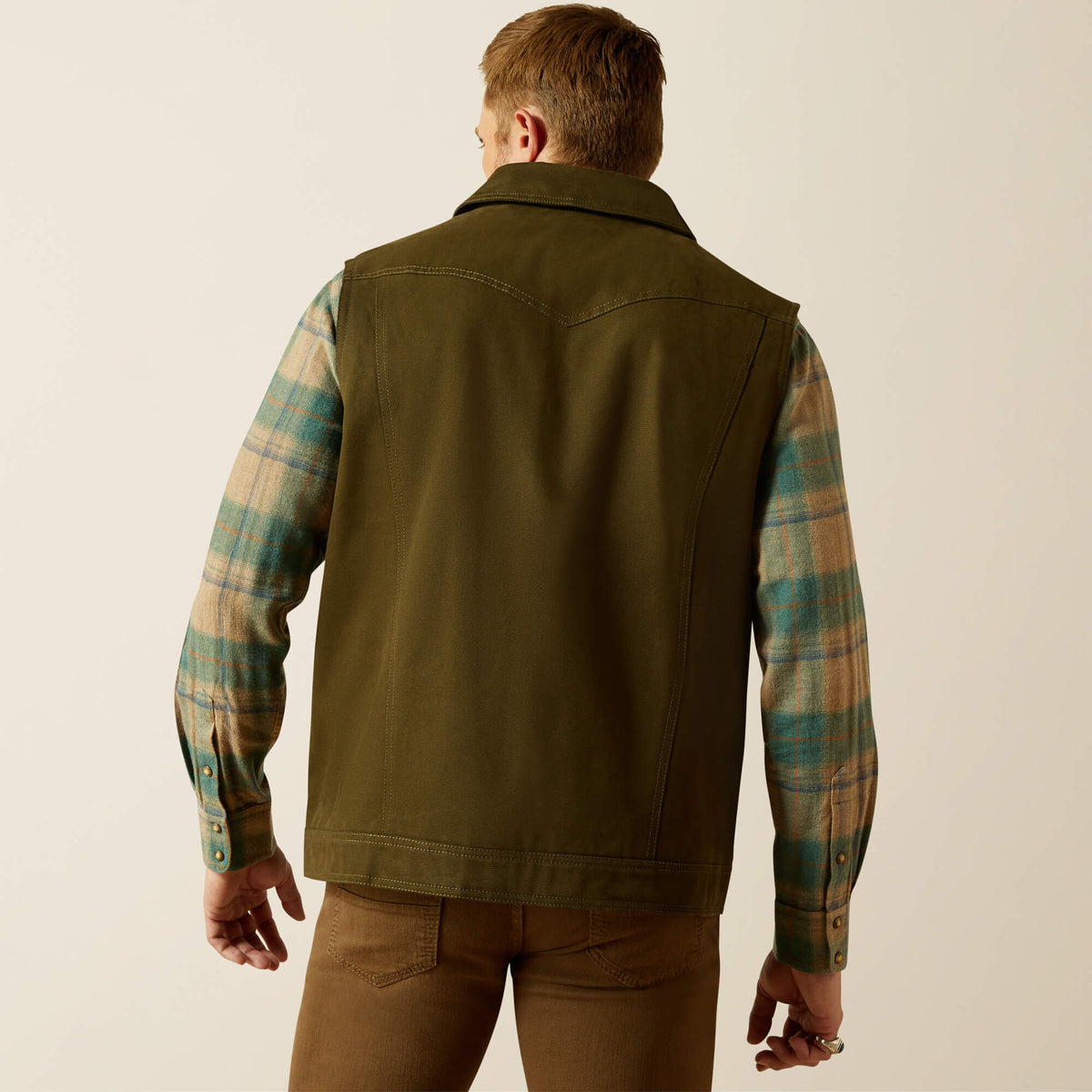 Canvas Rancher Vest Ariat Sale|Men