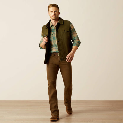 Canvas Rancher Vest Ariat Sale|Men