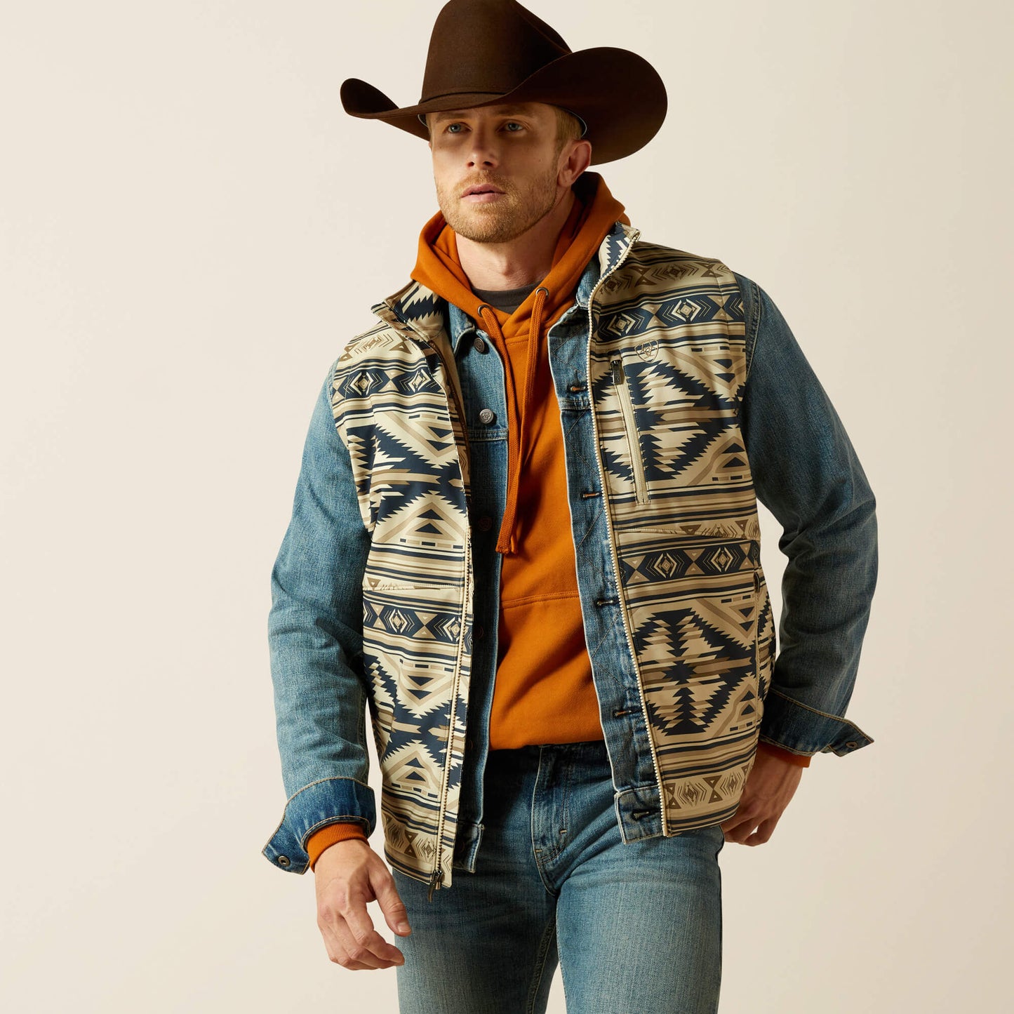 Logo Softshell Vest Ariat Sale|Men