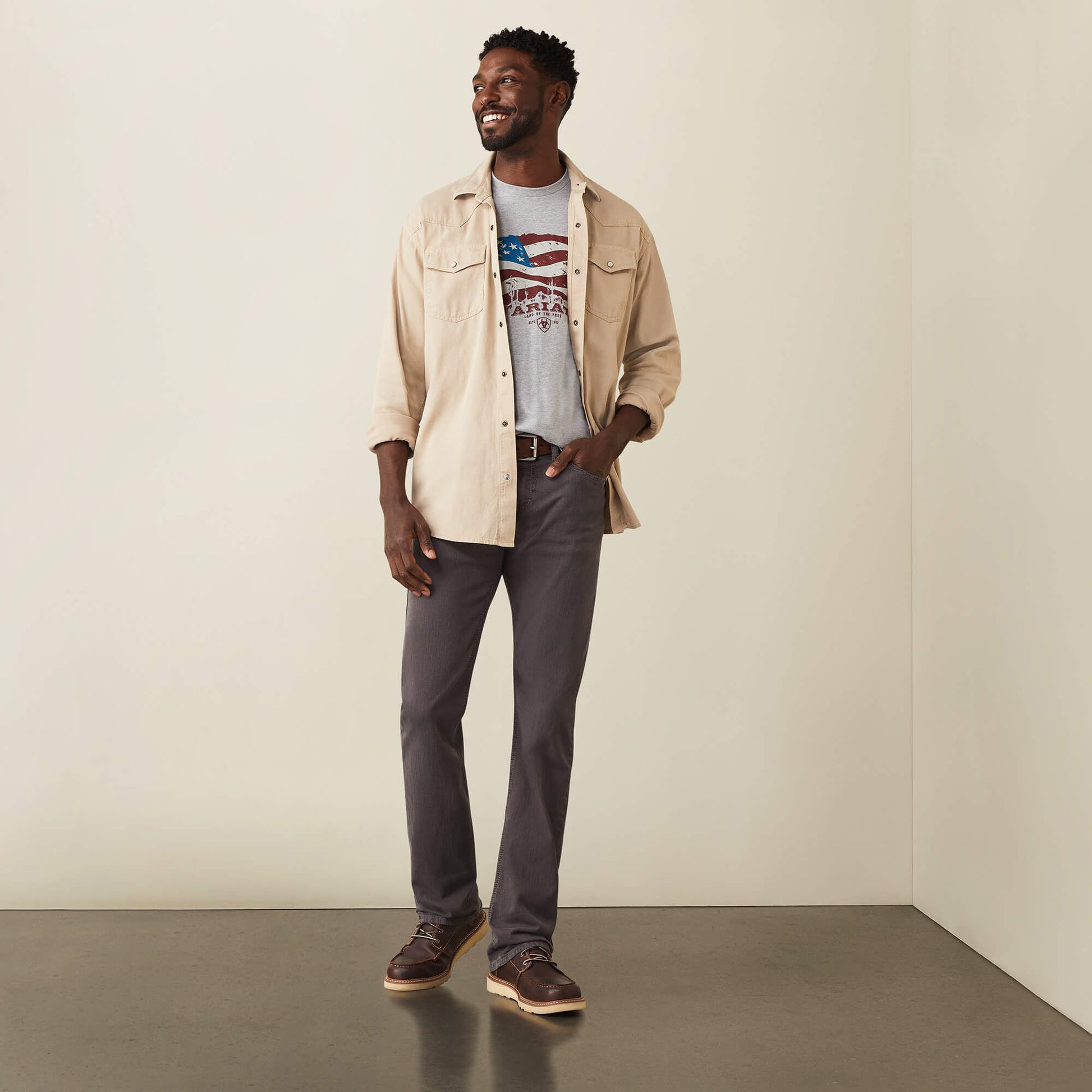 M7 Grizzly Straight Jean Ariat Sale|Men