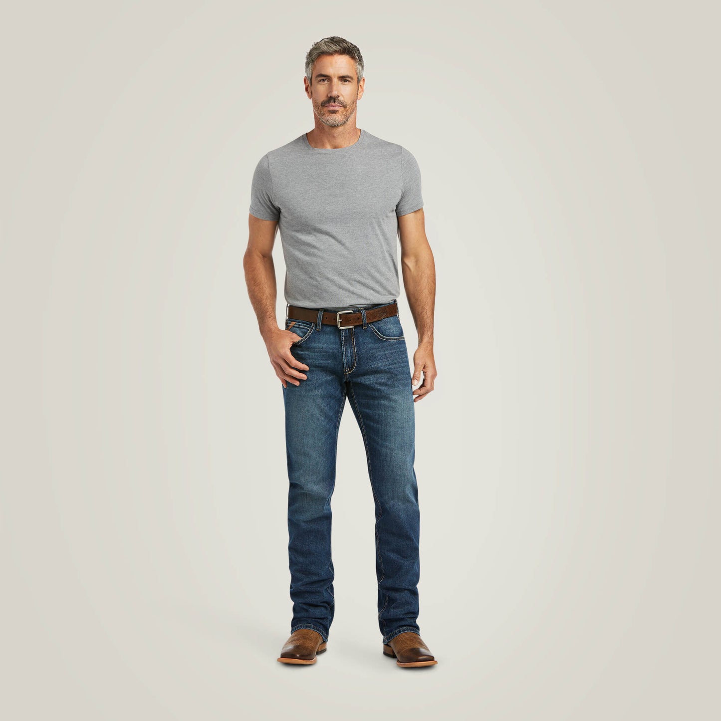 M5 Straight Stretch Madera Stackable Straight Leg Jean Ariat Sale|Men