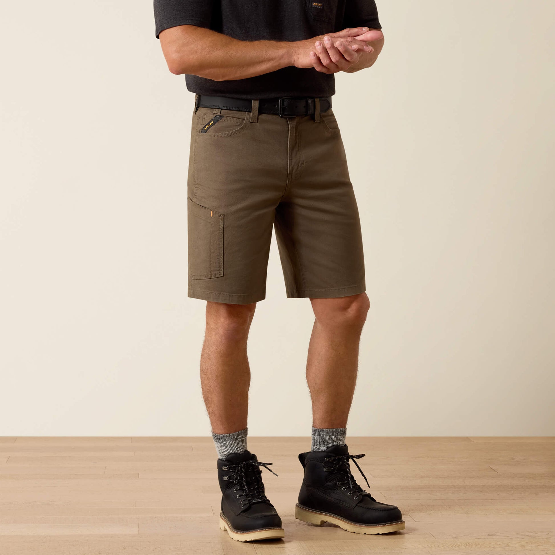 Rebar DuraStretch Made Tough 10" Short Ariat Sale|Men