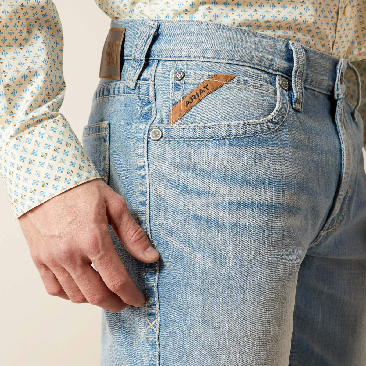 M4 Relaxed Lucas Straight Leg Jean Ariat Sale|Men