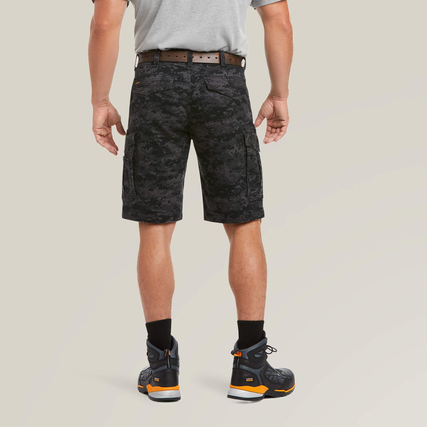 Rebar DuraStretch Made Tough Cargo 11" Short Ariat Sale|Men