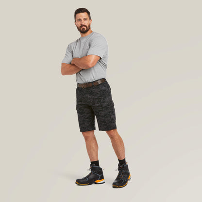 Rebar DuraStretch Made Tough Cargo 11" Short Ariat Sale|Men