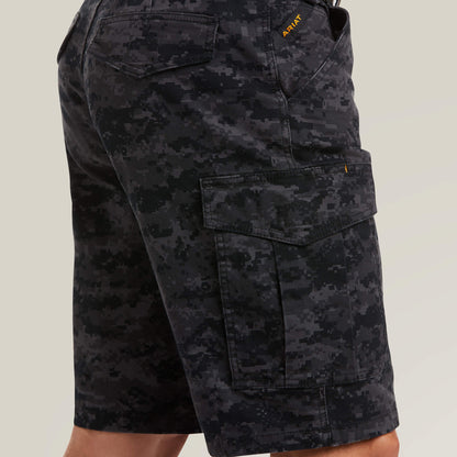 Rebar DuraStretch Made Tough Cargo 11" Short Ariat Sale|Men