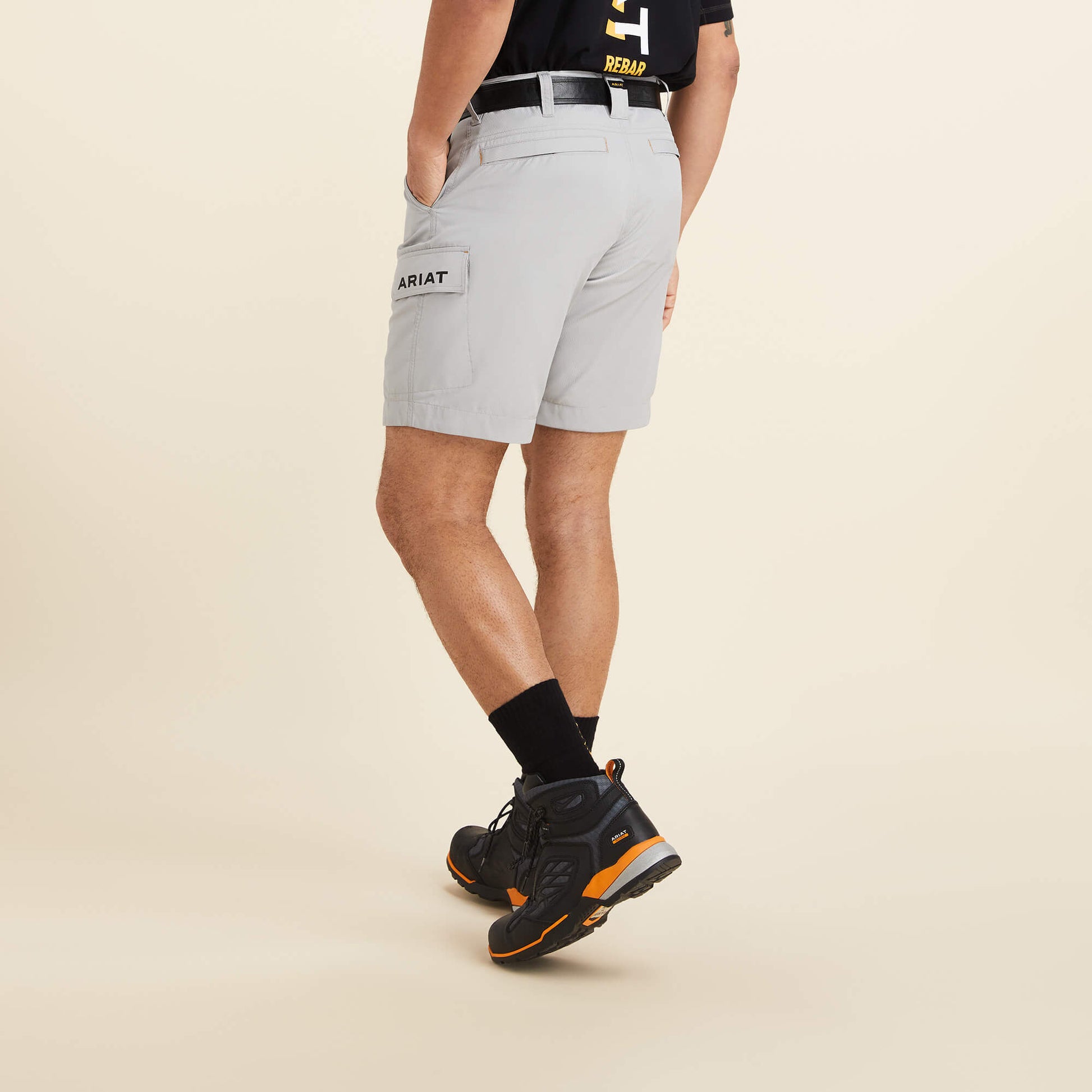 Rebar WorkFlow Ultralight 9" DuraStretch Shorts Ariat Sale|Men