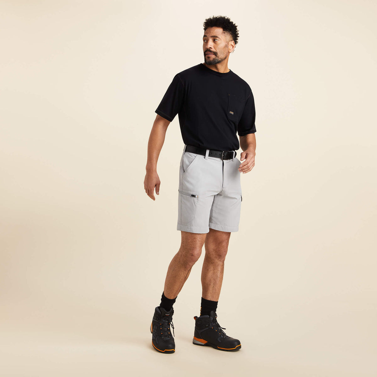 Rebar WorkFlow Ultralight 9" DuraStretch Shorts Ariat Sale|Men