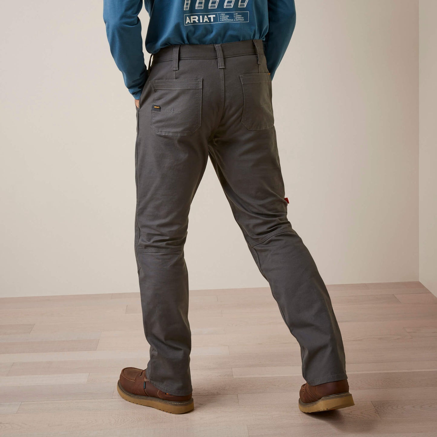Rebar M5 Straight Made Tough Knee Guardian Straight Ariat Sale|Men|Work