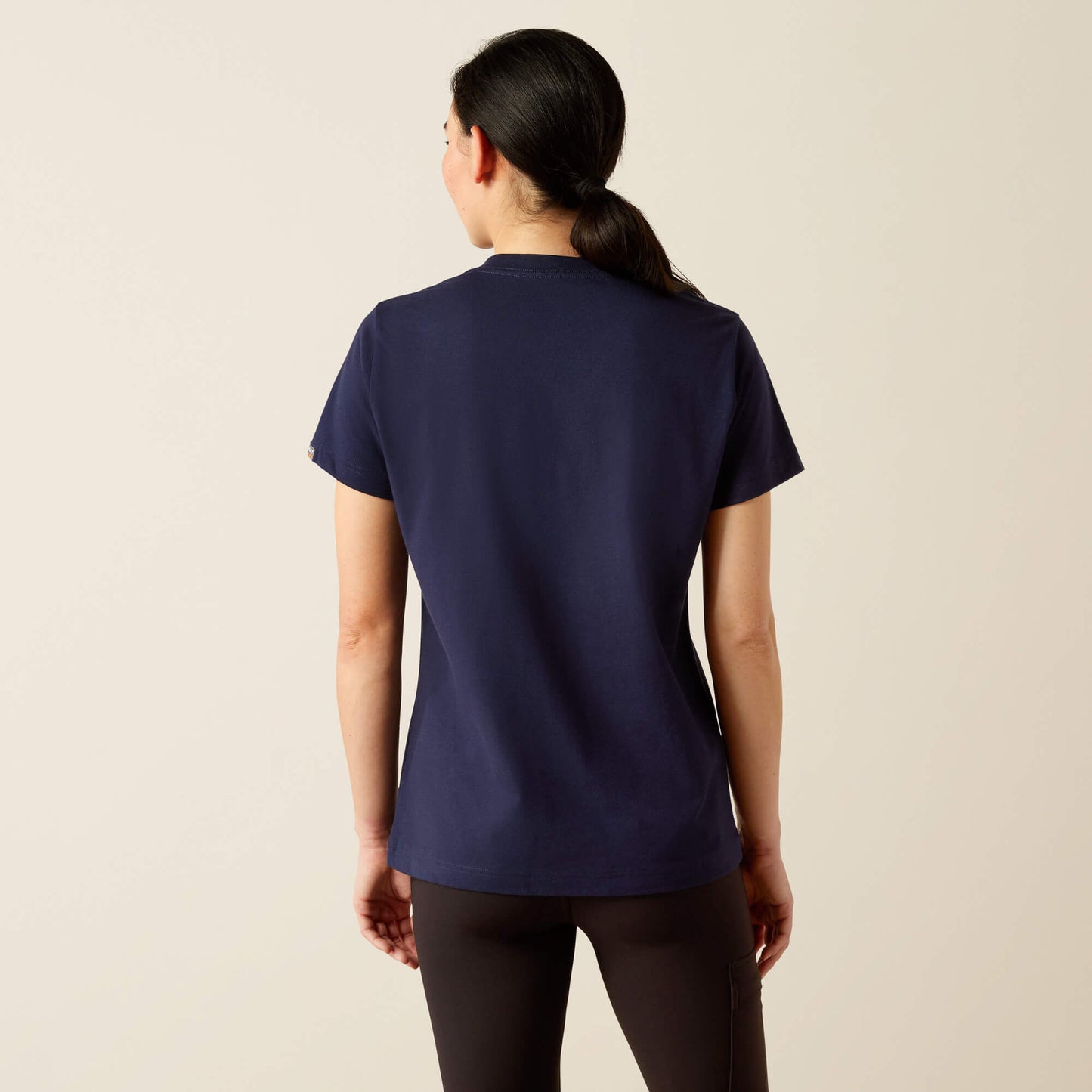 Rebar Cotton Strong Standard V-Neck T-Shirt Ariat Women|Work