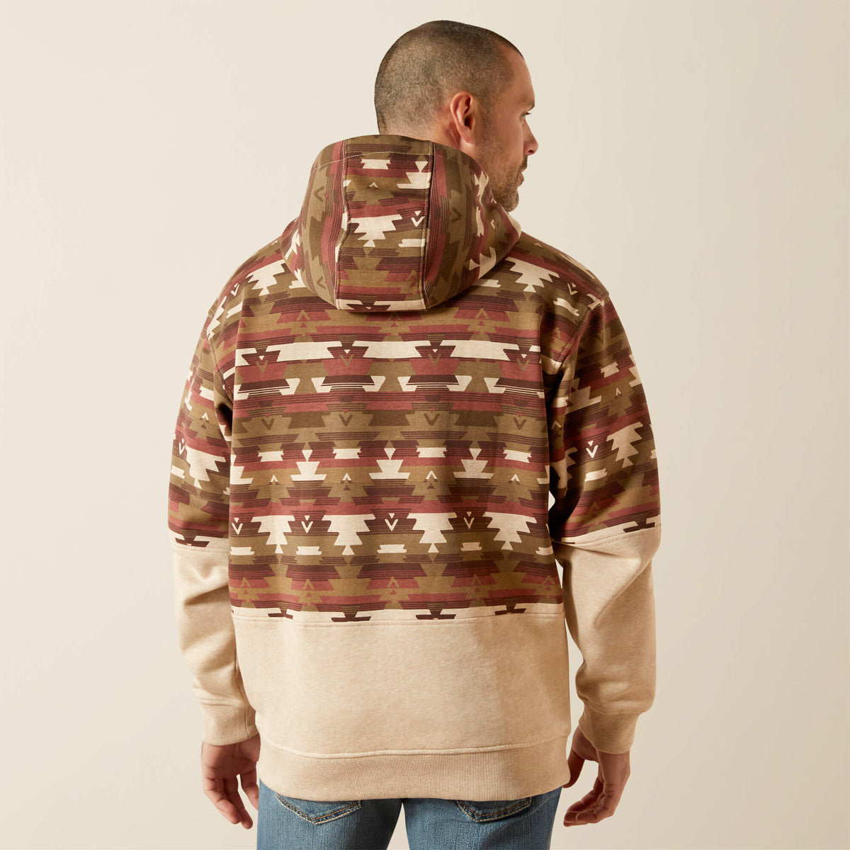 Color Block Hoodie Ariat Sale|Men