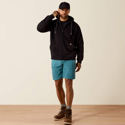 Rebar Lightweight Label Full Zip Hoodie Ariat Sale|Men|Work