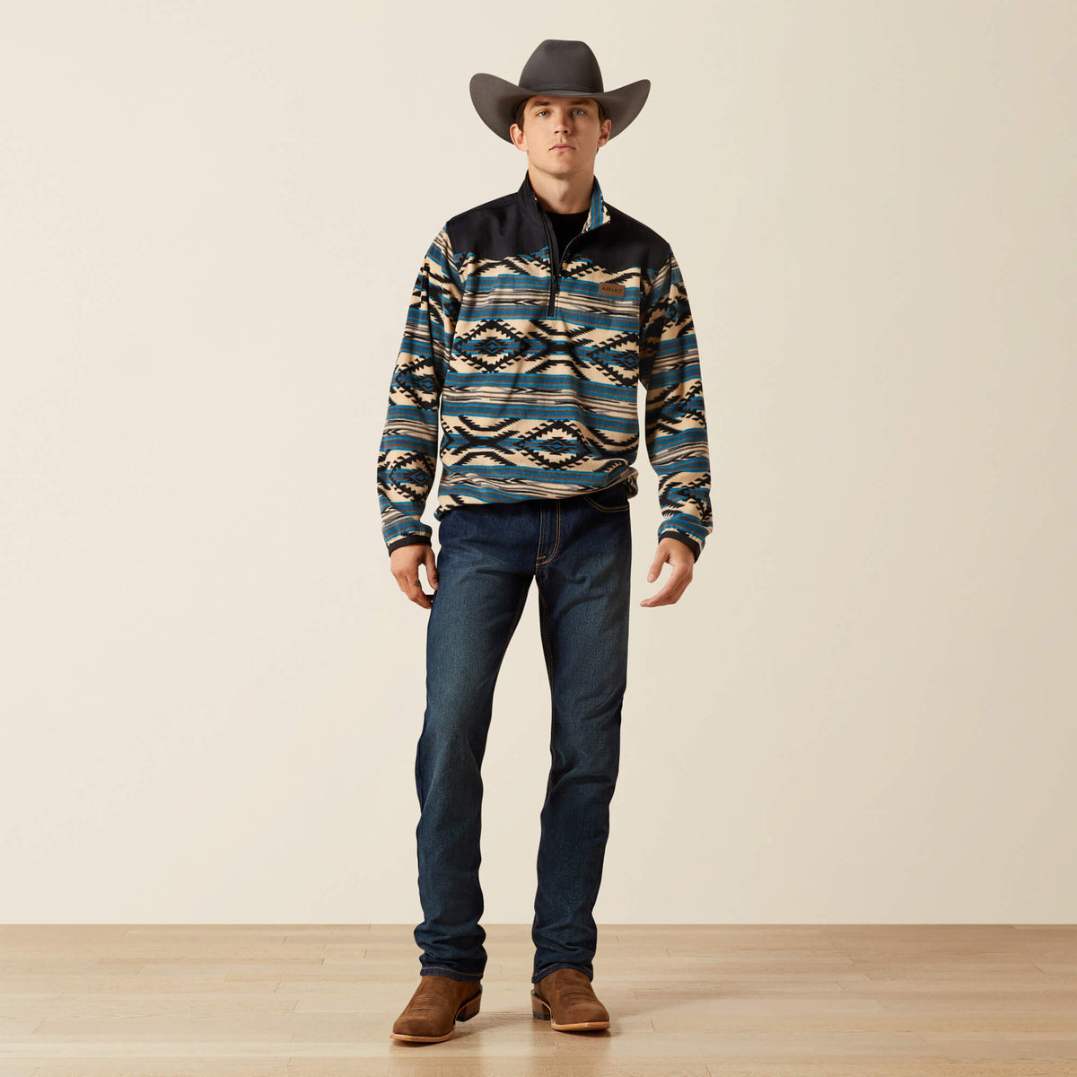 Basis Fleece Pullover Ariat Sale|Men