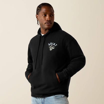 Ariat Stitched Skull Hoodie Ariat Sale|Men