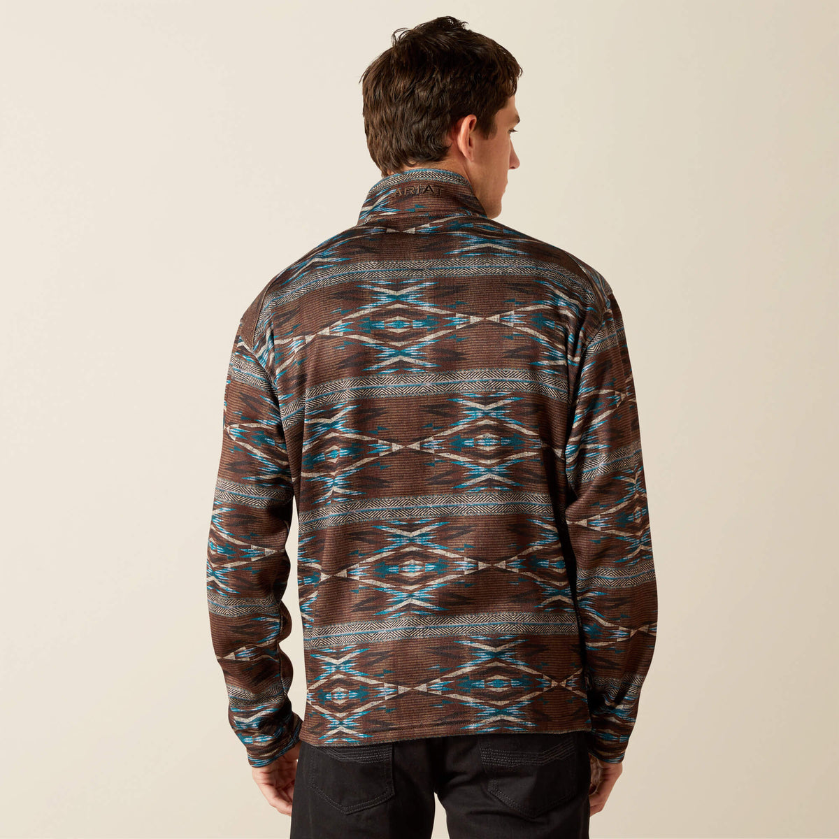 Caldwell Logo 1/4 Zip Sweater Ariat Sale|Men