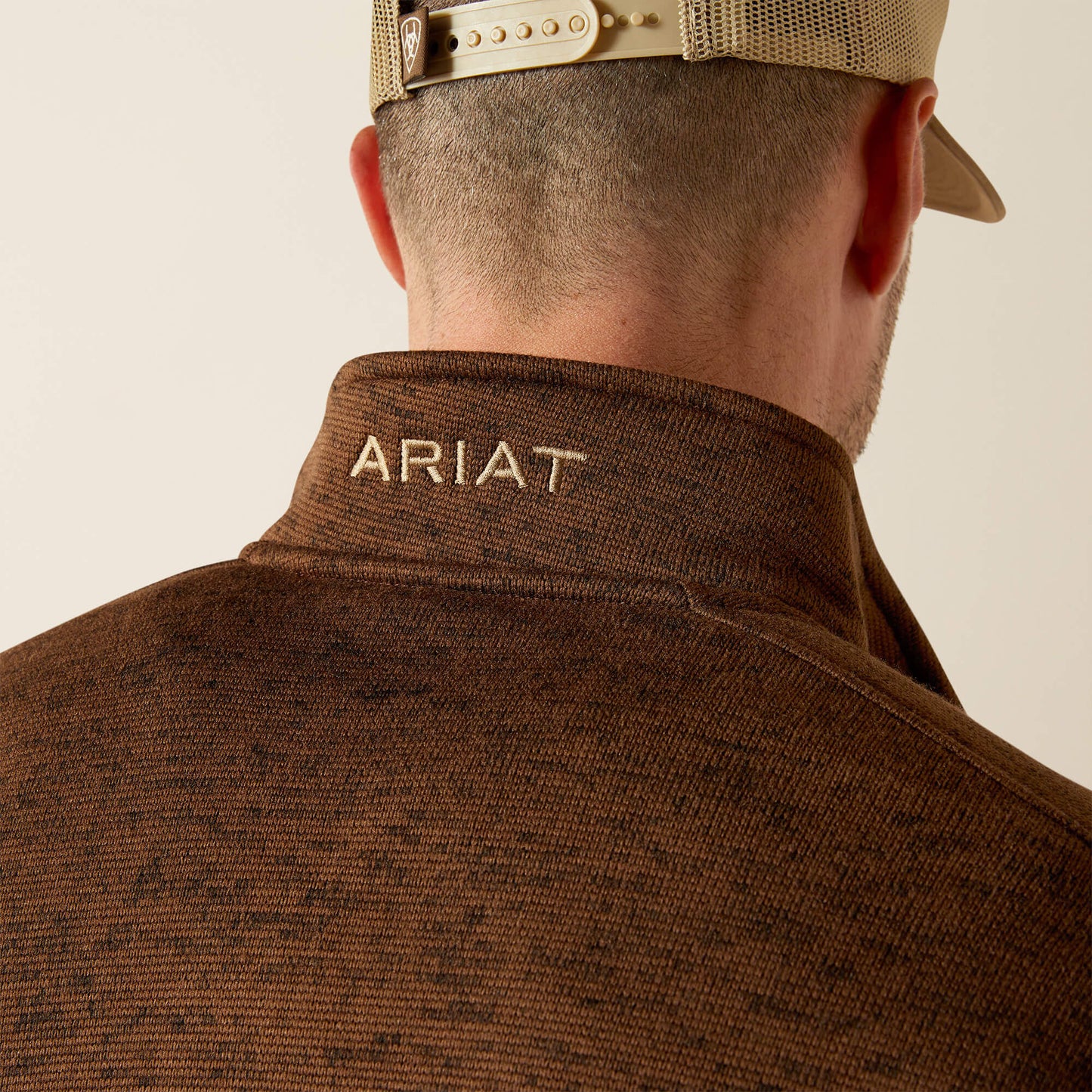 Caldwell Logo 1/4 Zip Sweater Ariat Sale|Men