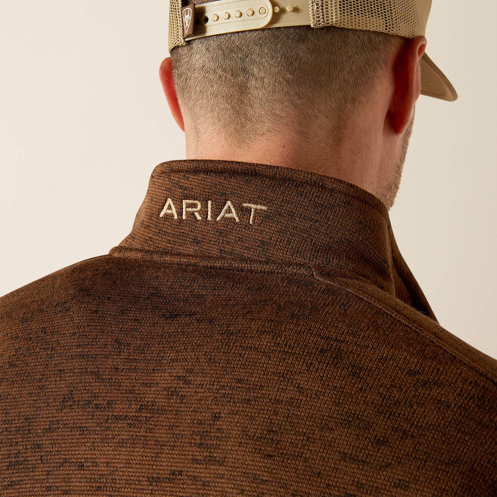 Caldwell Logo 1/4 Zip Sweater Ariat Sale|Men
