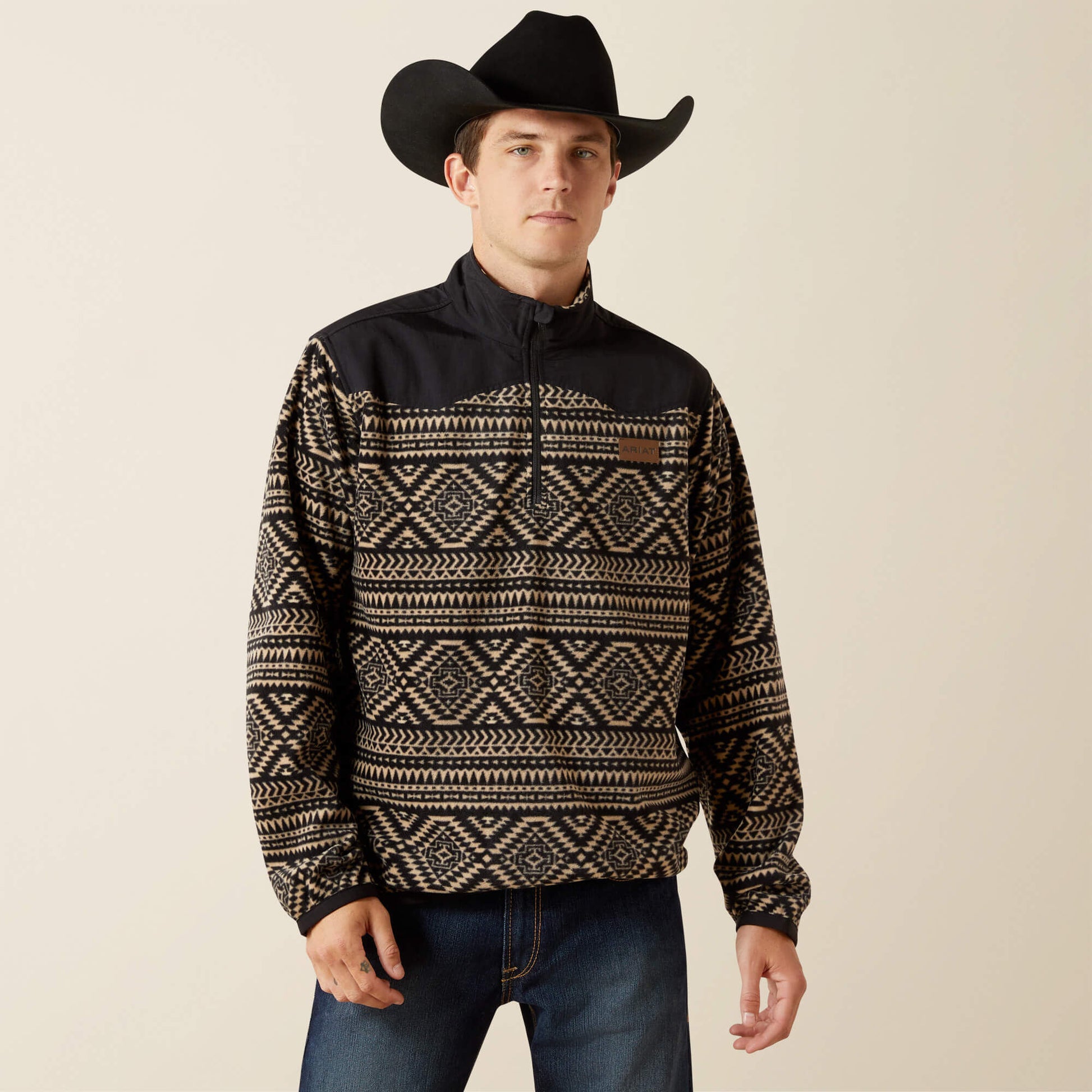 Basis Fleece Pullover Ariat Sale|Men