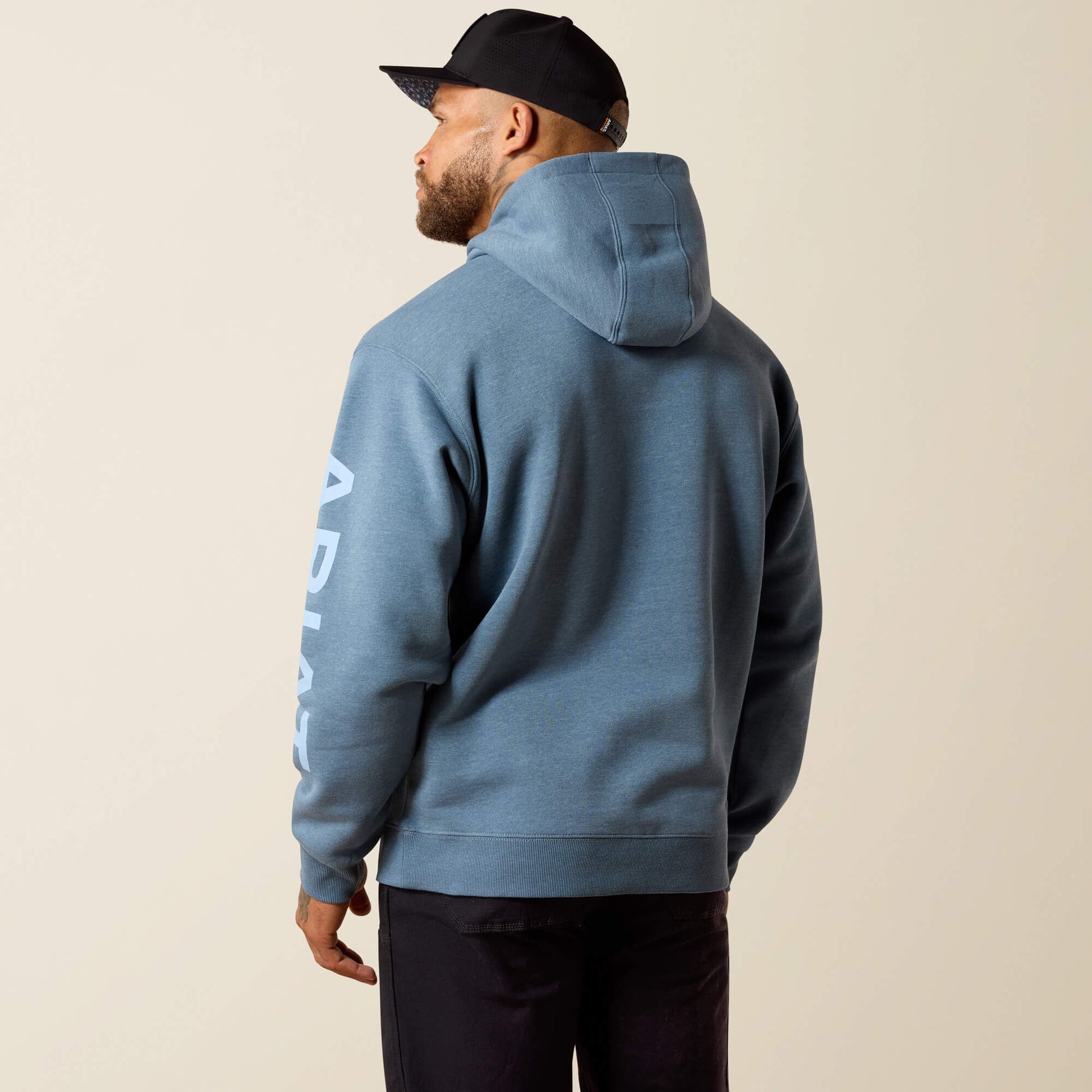 Rebar Lightweight Logo Hoodie Ariat Sale|Men|Work