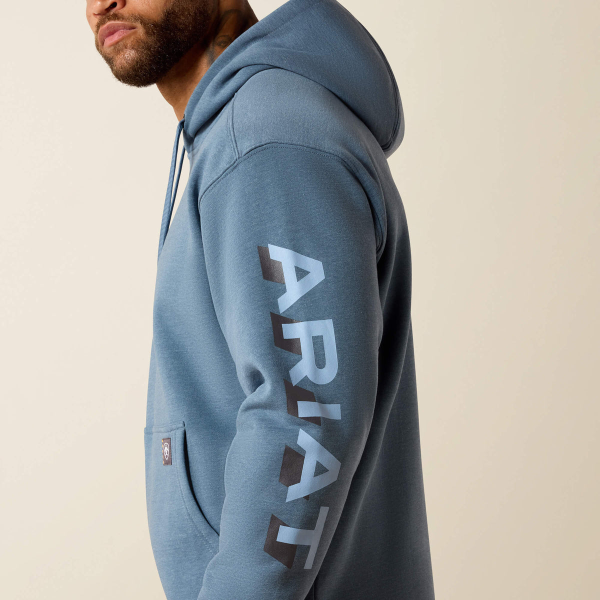 Rebar Lightweight Logo Hoodie Ariat Sale|Men|Work