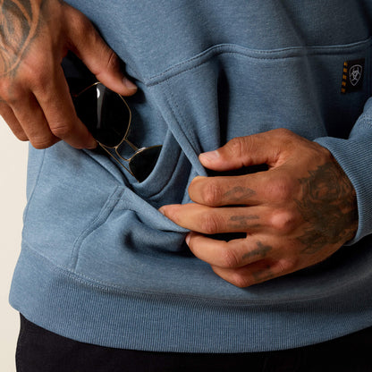 Rebar Lightweight Logo Hoodie Ariat Sale|Men|Work