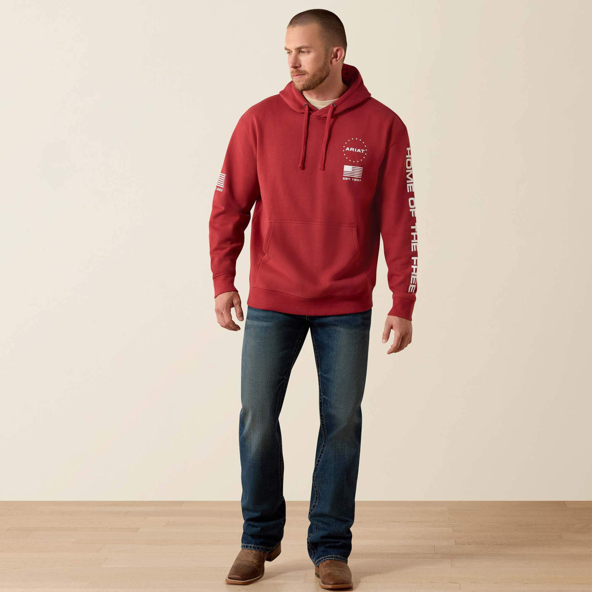 Ariat Sponsor Patriot Hoodie Ariat Sale|Men