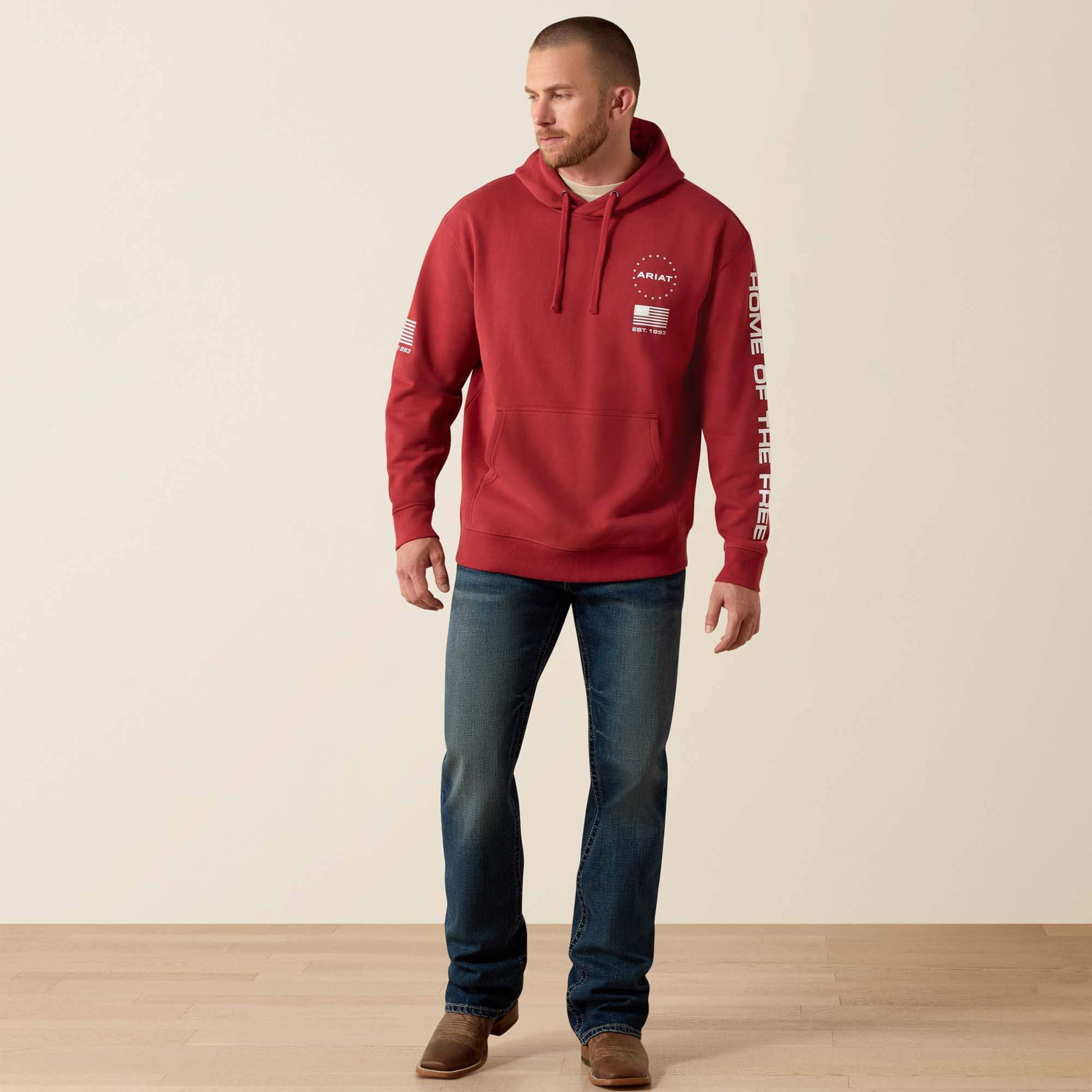 Ariat Sponsor Patriot Hoodie Ariat Sale|Men
