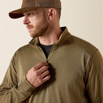 Hex Fleece 1/2 Zip Baselayer Ariat Sale|Men