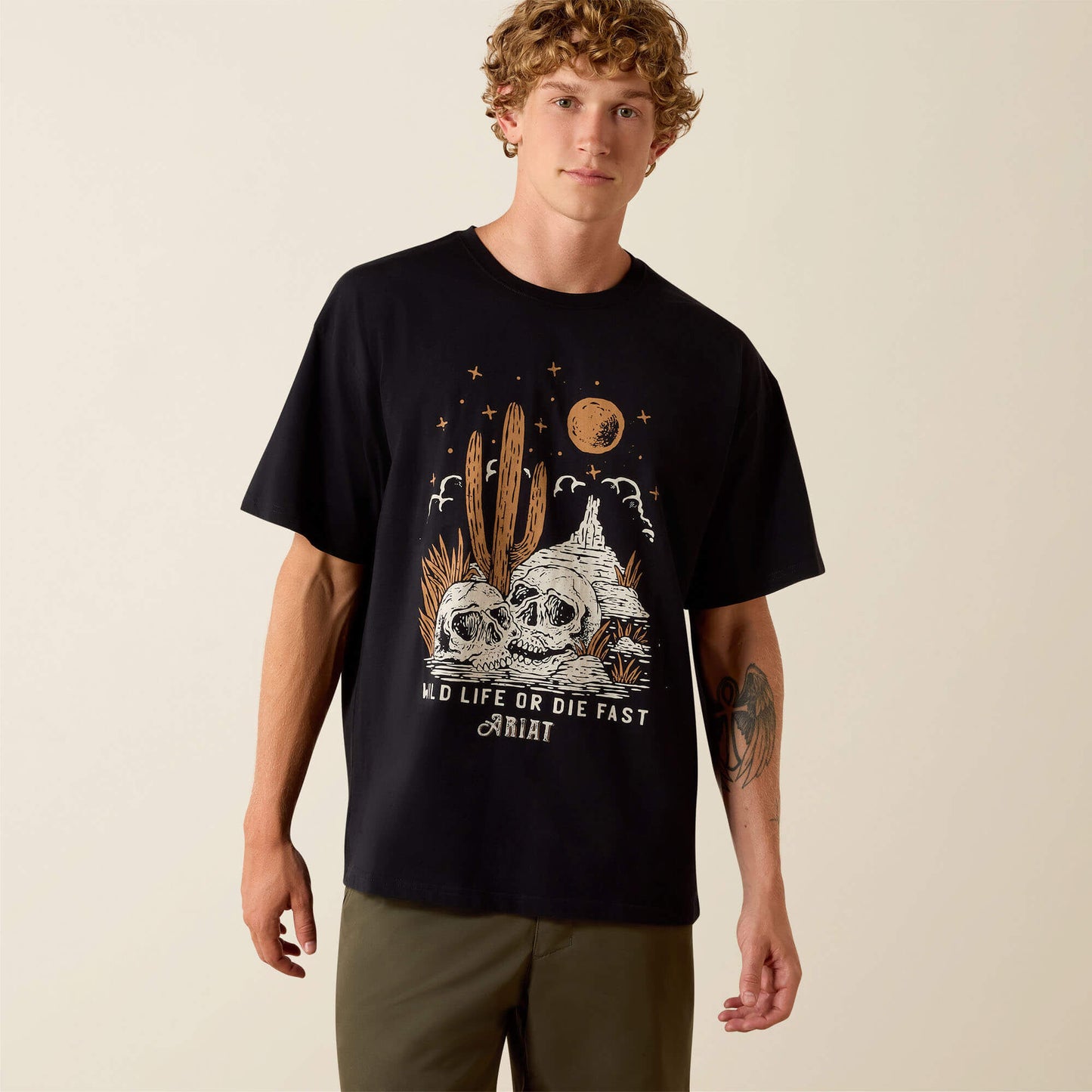 Wild Life Boxy T-Shirt Ariat Sale
