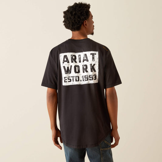 Rebar Workman Brickyard T-Shirt Ariat Sale|Work