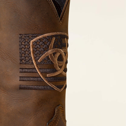 Sport Freedom Wide Square Toe Cowboy Boot Ariat Men