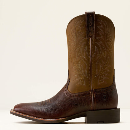 Sport Western Wide Square Toe Cowboy Boot Ariat Men