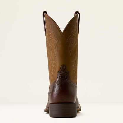 Sport Western Wide Square Toe Cowboy Boot Ariat Men