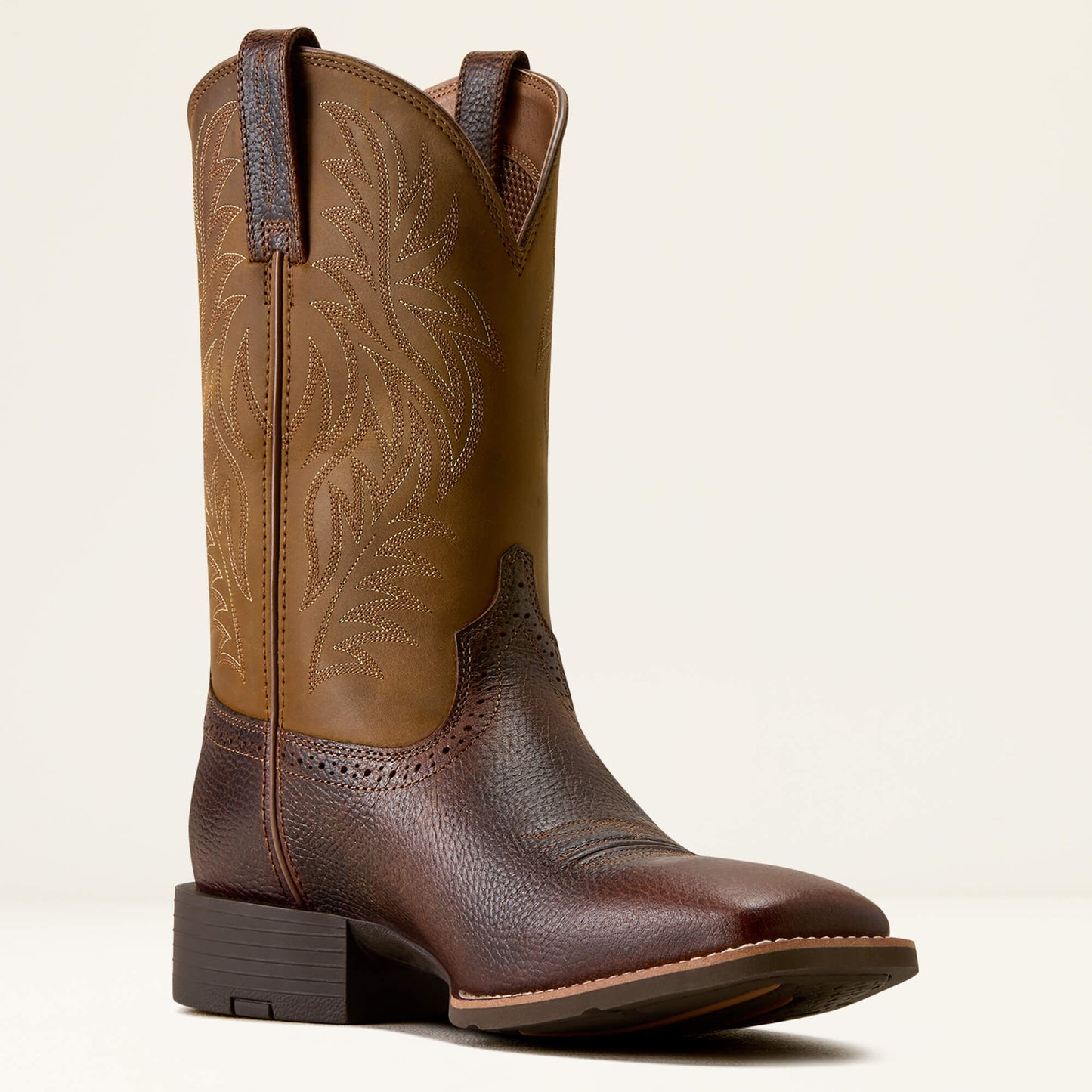 Sport Western Wide Square Toe Cowboy Boot Ariat Men