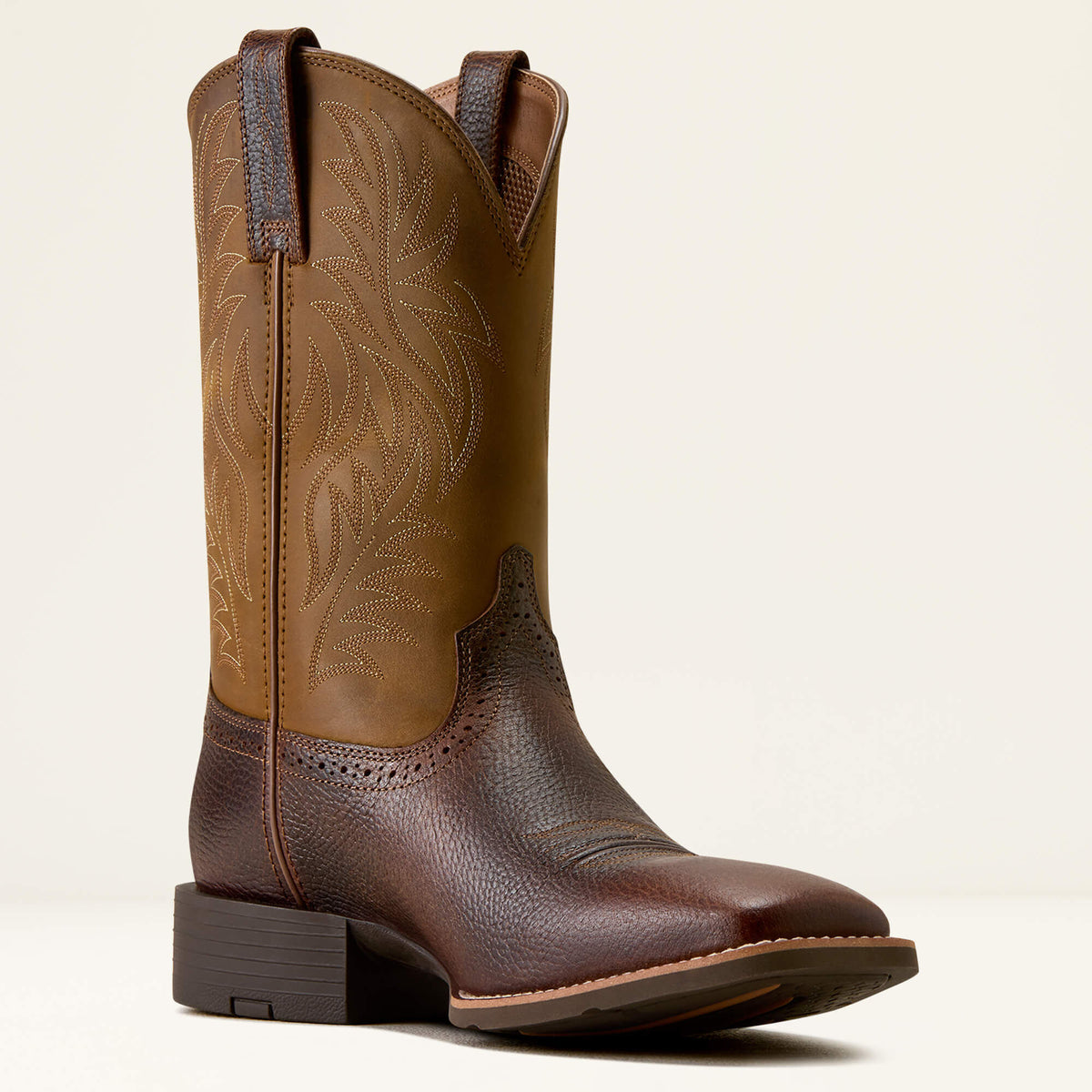 Sport Western Wide Square Toe Cowboy Boot Ariat Men