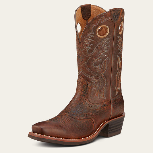 Heritage Roughstock Square Toe Cowboy Boot Ariat Men