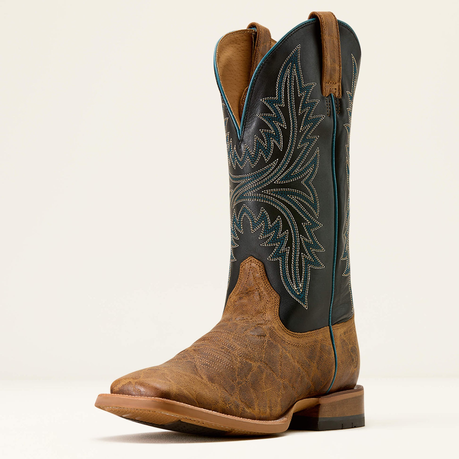 Cowhand Wide Square Toe Cowboy Boot Ariat Men