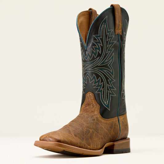 Cowhand Wide Square Toe Cowboy Boot Ariat Men