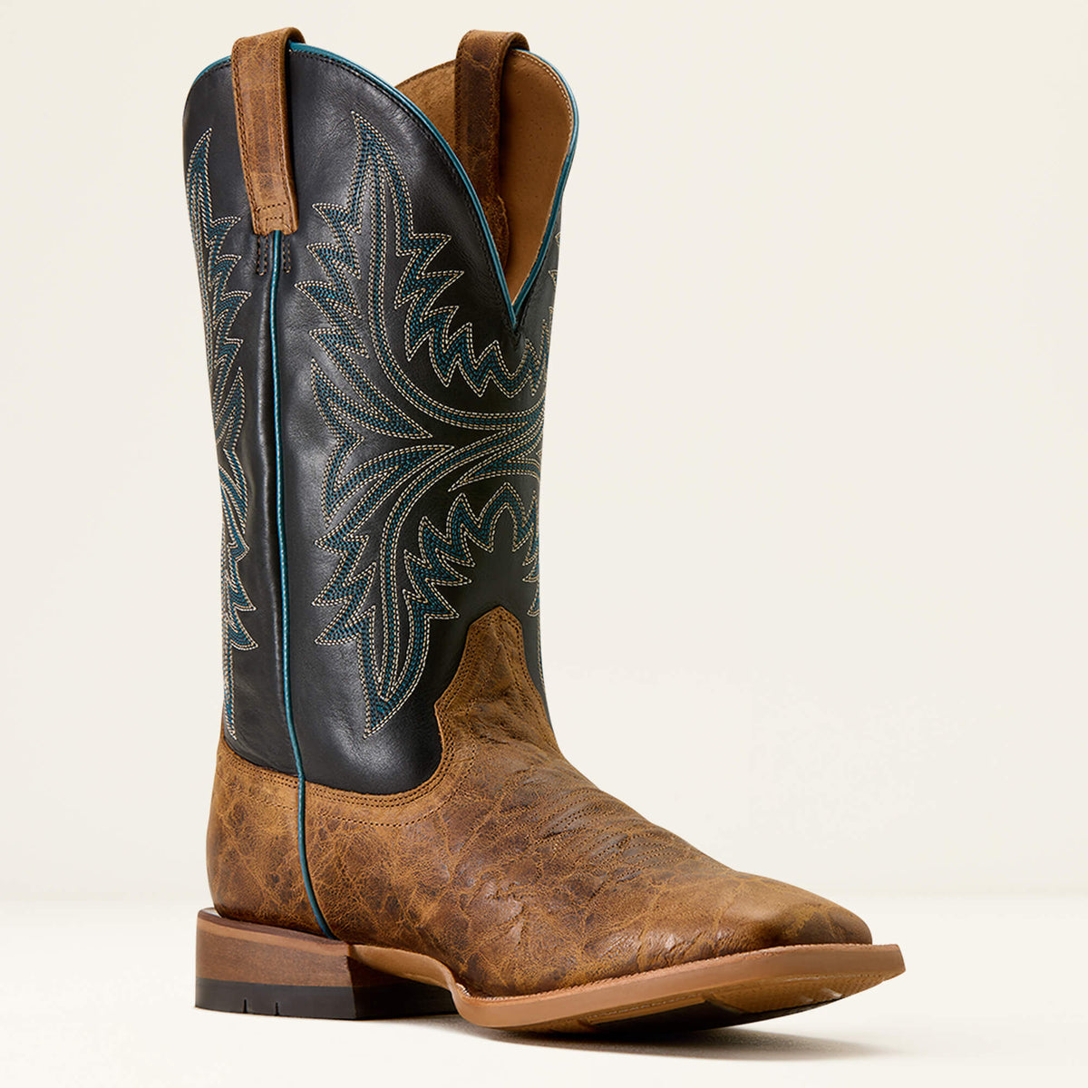 Cowhand Wide Square Toe Cowboy Boot Ariat Men
