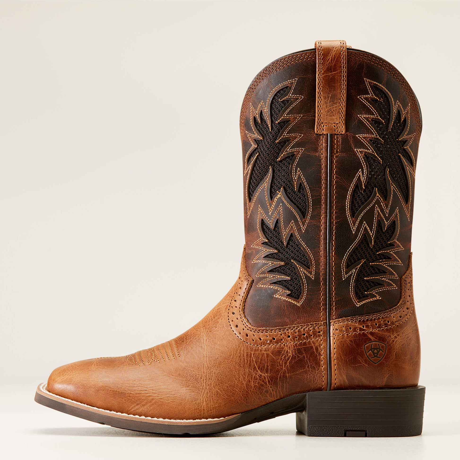 Sport Cool VentTEK Wide Square Toe Cowboy Boot Ariat Men