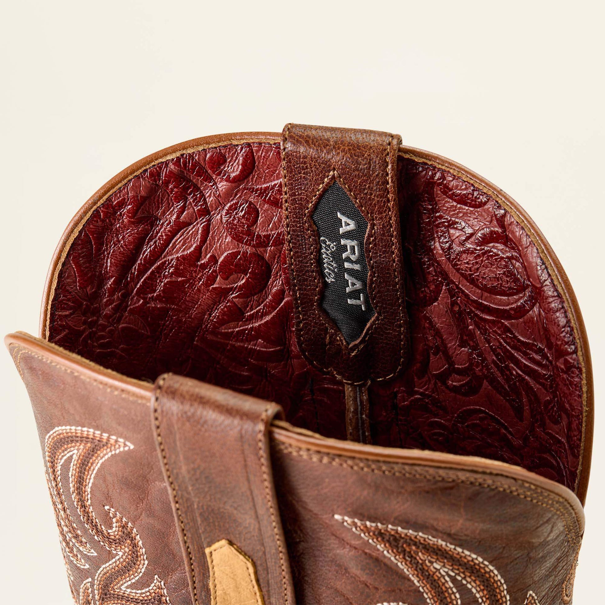 Classic Cash Wide Square Toe Western Boot Ariat Men