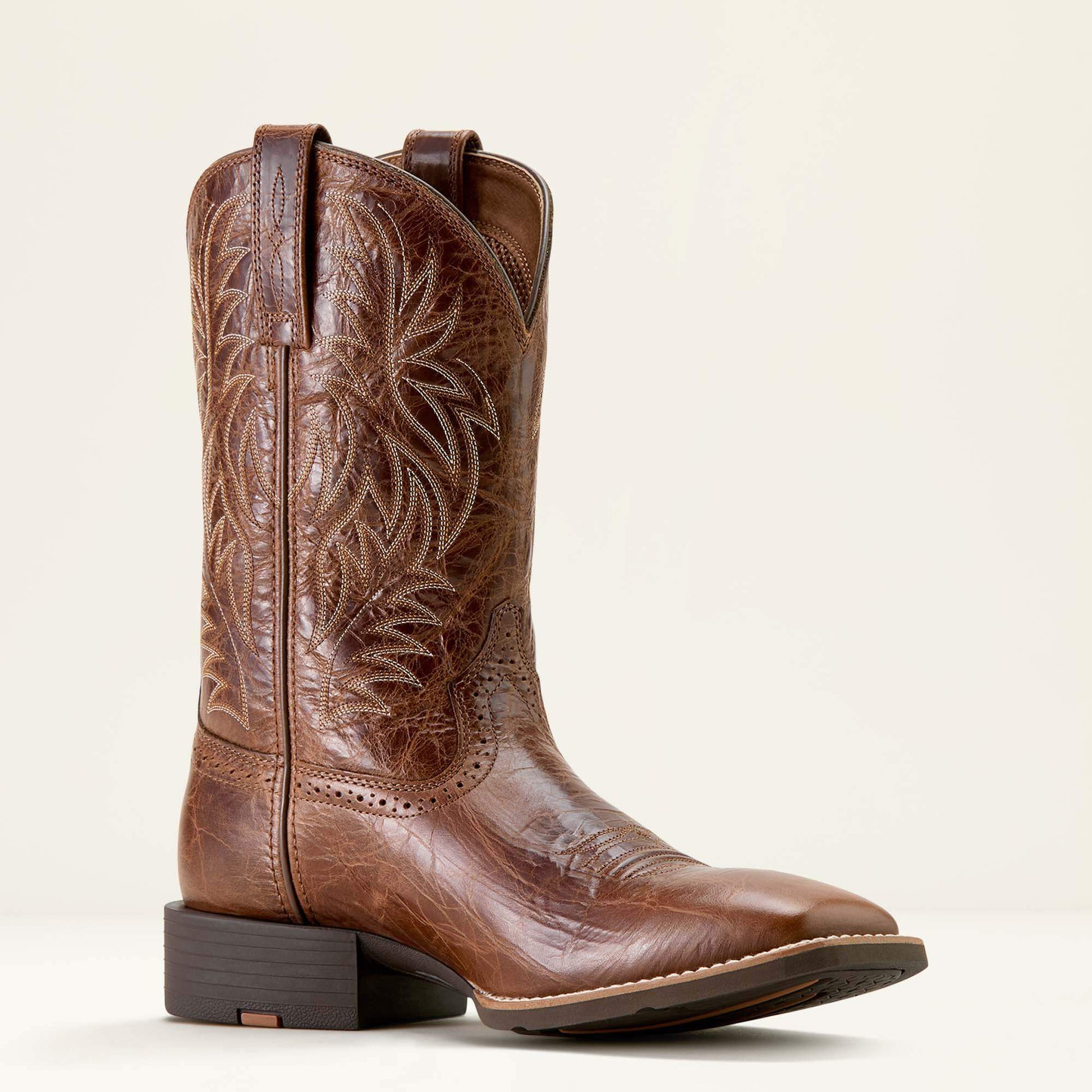 Sport Western Wide Square Toe Cowboy Boot Ariat Men