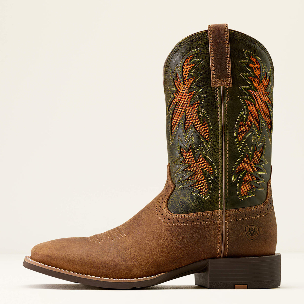 Sport Cool VentTEK Wide Square Toe Cowboy Boot Ariat Men