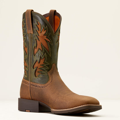 Sport Cool VentTEK Wide Square Toe Cowboy Boot Ariat Men